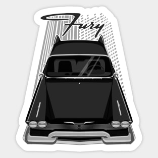 Plymouth Fury 1957 - 1958 - black Sticker